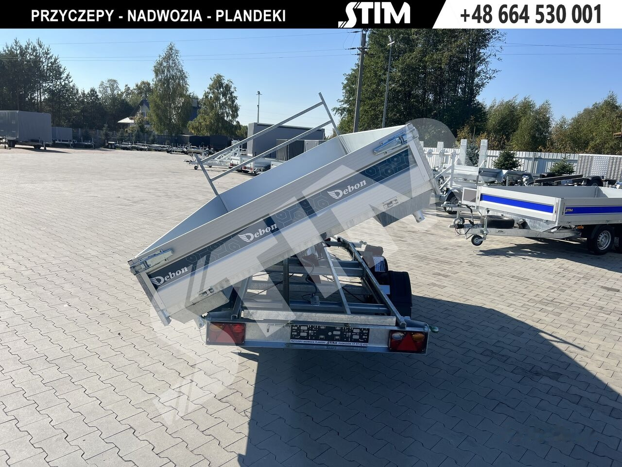 Novi Kiper prikolica Cheval Liberté Debon, Wywrotka tórjstrona, Elektryczne sterowanie, Debon: slika Novi Kiper prikolica Cheval Liberté Debon, Wywrotka tórjstrona, Elektryczne sterowanie, Debon