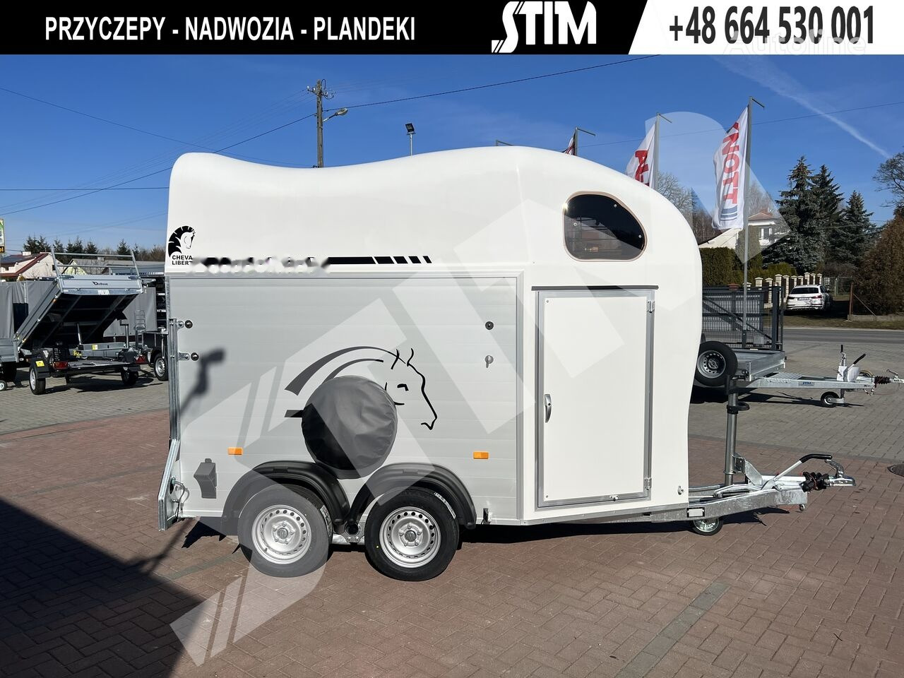 Cheval Liberté Gold ONE biały + siodlarnia - Prikolica za konje: slika Cheval Liberté Gold ONE biały + siodlarnia - Prikolica za konje Cheval Liberté Gold ONE biały + siodlarnia - Prikolica za konje: slika Cheval Liberté Gold ONE biały + siodlarnia - Prikolica za konje