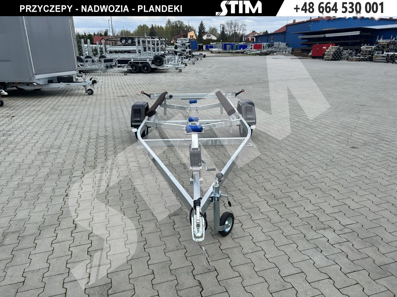 Stim L11/PŁ-ST/50-075 - Prikolica za plovila: slika Stim L11/PŁ-ST/50-075 - Prikolica za plovila Stim L11/PŁ-ST/50-075 - Prikolica za plovila: slika Stim L11/PŁ-ST/50-075 - Prikolica za plovila
