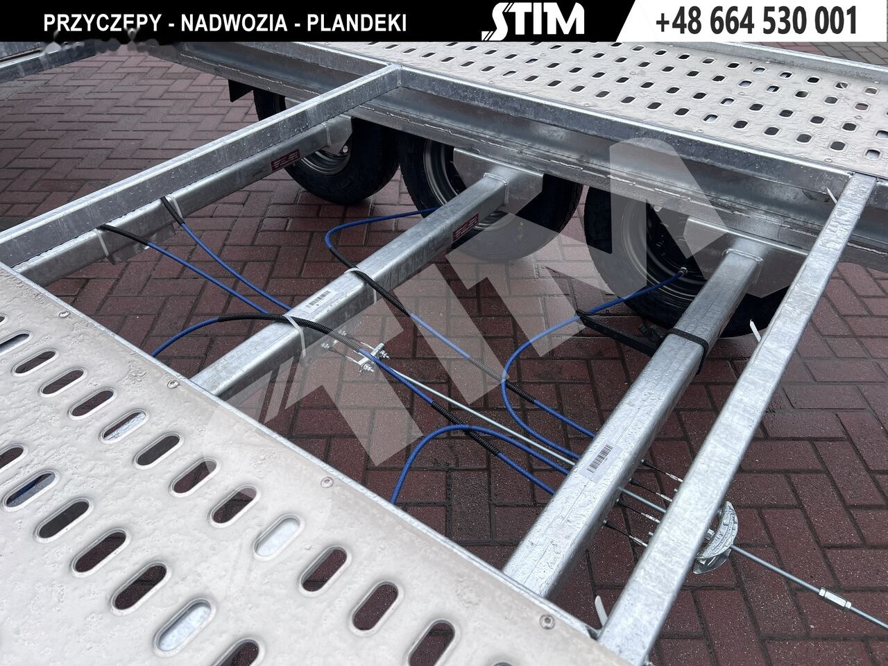 Novi Prikolica za prijevoz automobila Stim L23/PP-TS/85-35S-RY: slika Novi Prikolica za prijevoz automobila Stim L23/PP-TS/85-35S-RY