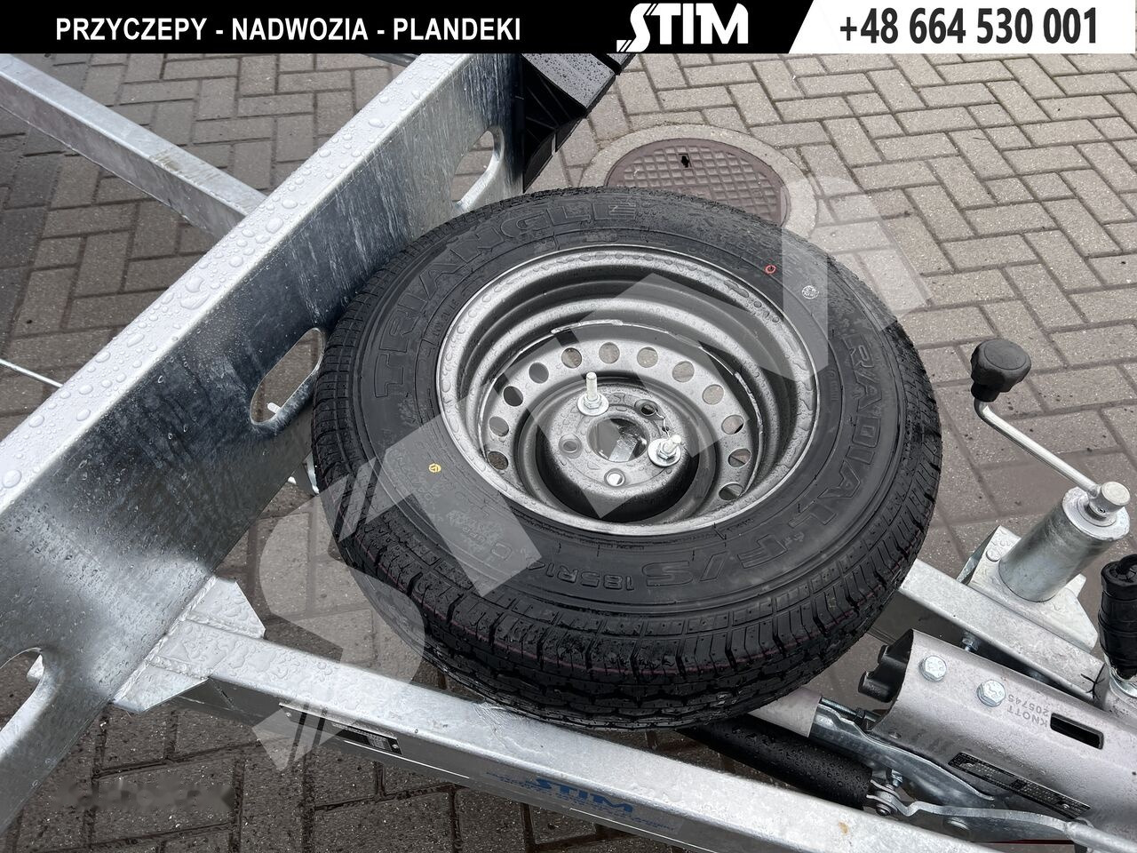 Novi Prikolica za prijevoz automobila Stim L23/PP-TS/85-35S-RY: slika Novi Prikolica za prijevoz automobila Stim L23/PP-TS/85-35S-RY