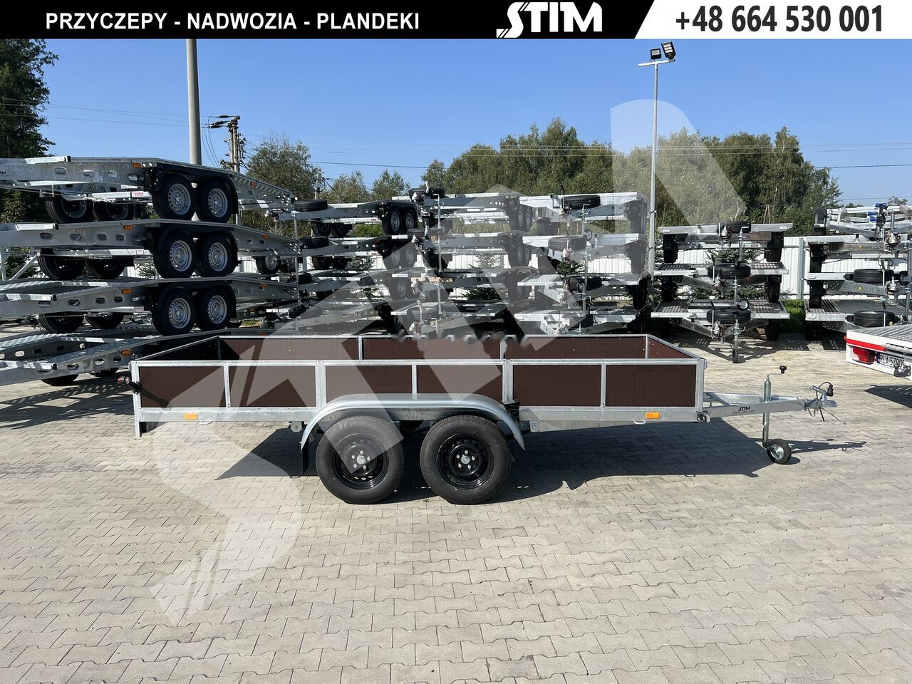 Stim S12-075/4015R + przednia burta otwierana + wzmocniona rama - Auto prikolica: slika Stim S12-075/4015R + przednia burta otwierana + wzmocniona rama - Auto prikolica Stim S12-075/4015R + przednia burta otwierana + wzmocniona rama - Auto prikolica: slika Stim S12-075/4015R + przednia burta otwierana + wzmocniona rama - Auto prikolica