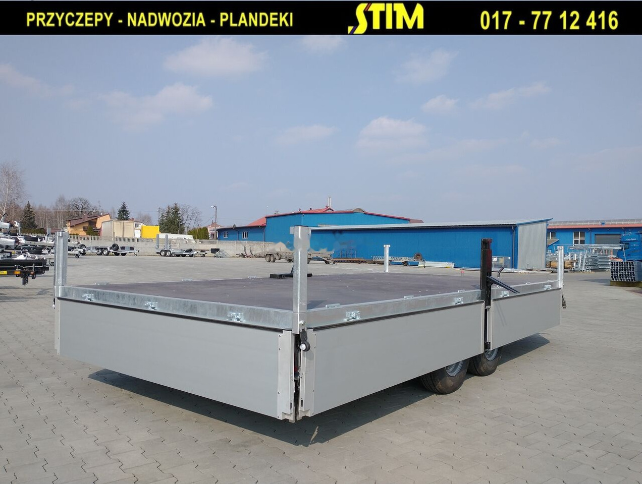 Novi Prikolica plato/ Otvoreni sanduk Stim S22: slika Novi Prikolica plato/ Otvoreni sanduk Stim S22