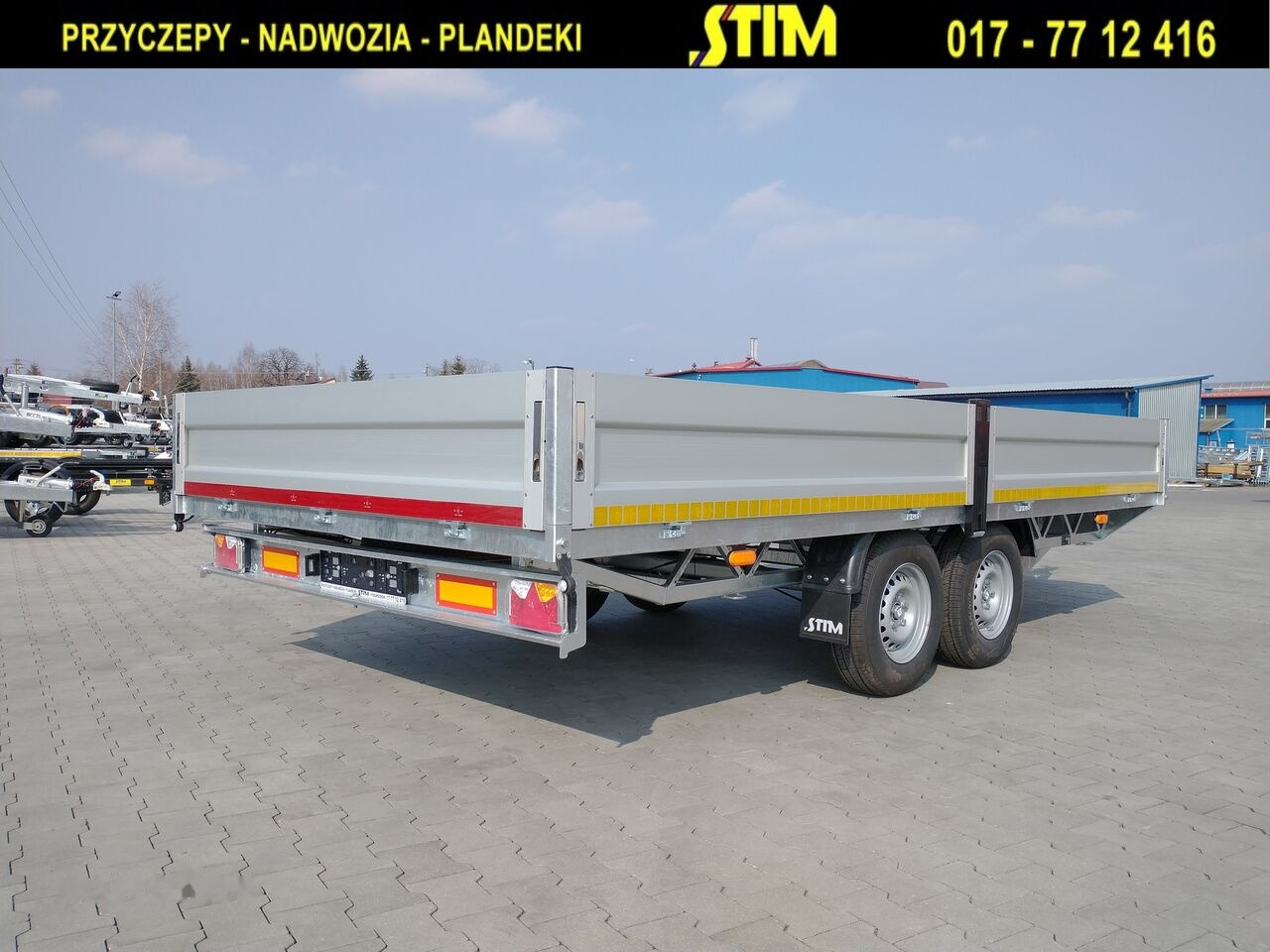 Novi Prikolica plato/ Otvoreni sanduk Stim S22: slika Novi Prikolica plato/ Otvoreni sanduk Stim S22