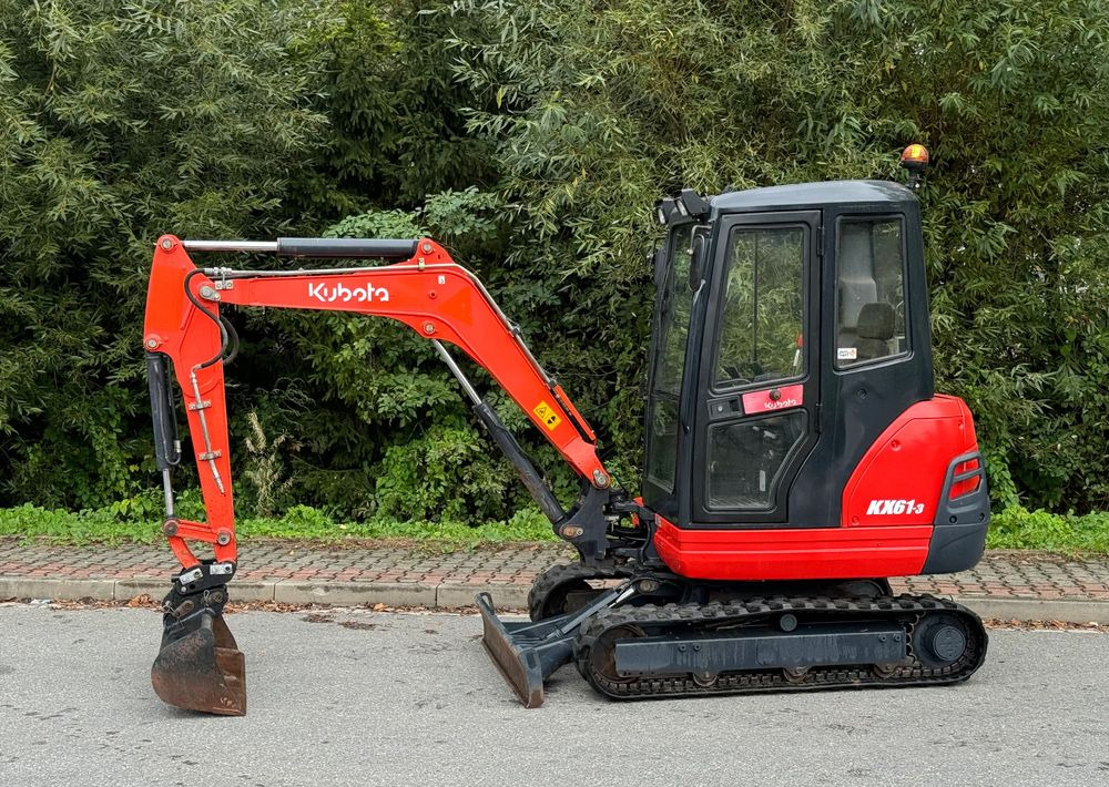 Mini bager Kubota * Sprowadzona * Minikoparka * Kubota KX61-3 * 2.6 Ton *: slika Mini bager Kubota * Sprowadzona * Minikoparka * Kubota KX61-3 * 2.6 Ton *