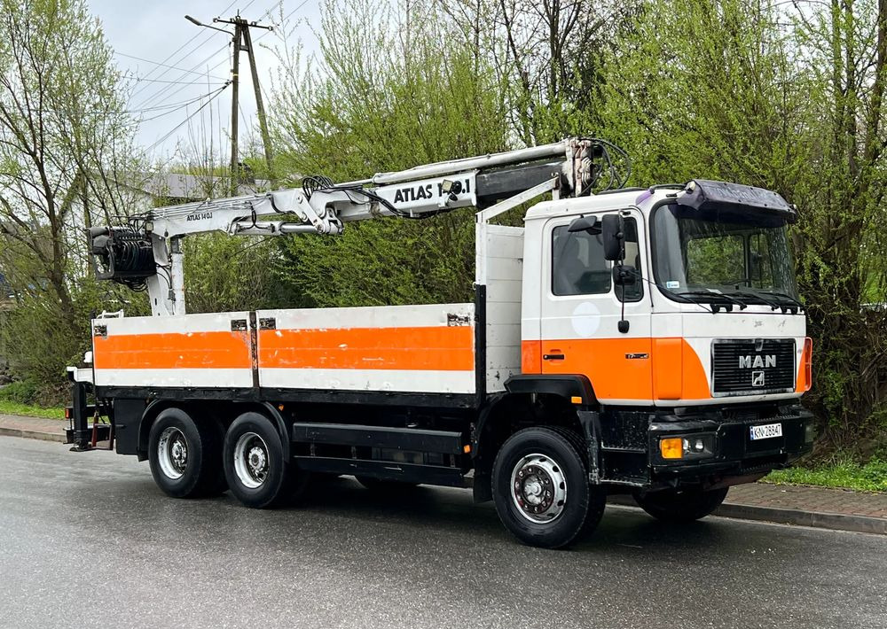 MAN 27-322 MAN 6x4 HDS ATLAS 140 - Kamion s otvorenim sandukom, Kamion s kranom: slika MAN 27-322 MAN 6x4 HDS ATLAS 140 - Kamion s otvorenim sandukom, Kamion s kranom MAN 27-322 MAN 6x4 HDS ATLAS 140 - Kamion s otvorenim sandukom, Kamion s kranom: slika MAN 27-322 MAN 6x4 HDS ATLAS 140 - Kamion s otvorenim sandukom, Kamion s kranom