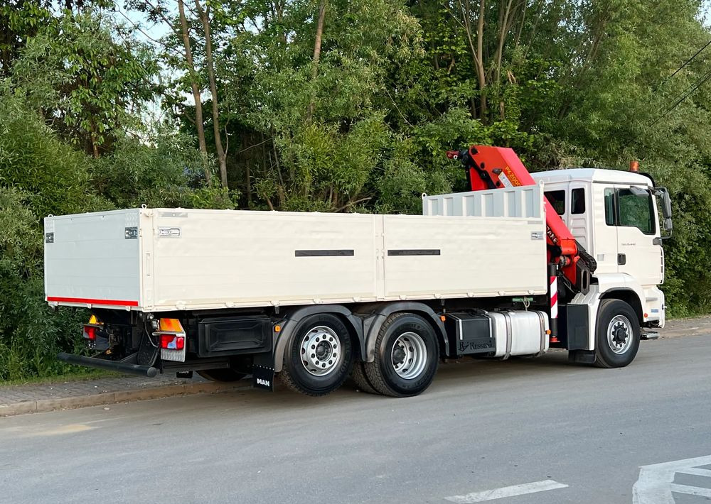 Kamion s otvorenim sandukom, Kamion s kranom MAN * TGA 26-440 * 4x6 Hydrodrive * HDS Palfinger PK 20002 * Bardzo Dobry Stan: slika Kamion s otvorenim sandukom, Kamion s kranom MAN * TGA 26-440 * 4x6 Hydrodrive * HDS Palfinger PK 20002 * Bardzo Dobry Stan