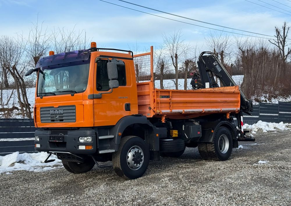 MAN * TGM 18-330 MAN 4x4 HDS Hiab 122 * Kiper Wywrotka * Bardzo Dobry Stan - Kiper: slika MAN * TGM 18-330 MAN 4x4 HDS Hiab 122 * Kiper Wywrotka * Bardzo Dobry Stan - Kiper MAN * TGM 18-330 MAN 4x4 HDS Hiab 122 * Kiper Wywrotka * Bardzo Dobry Stan - Kiper: slika MAN * TGM 18-330 MAN 4x4 HDS Hiab 122 * Kiper Wywrotka * Bardzo Dobry Stan - Kiper