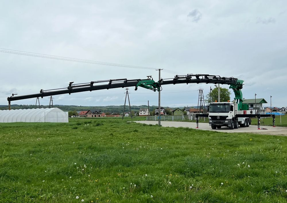 Kamion s kranom Mercedes-Benz * Mercedes 8x6  Actros 4144 * HDS Palfinger 150002 + FLY JIB PJ 170 * Dźwig * 40 TON * Wyciągarka * 35 Metrów * Kosz *: slika Kamion s kranom Mercedes-Benz * Mercedes 8x6  Actros 4144 * HDS Palfinger 150002 + FLY JIB PJ 170 * Dźwig * 40 TON * Wyciągarka * 35 Metrów * Kosz *