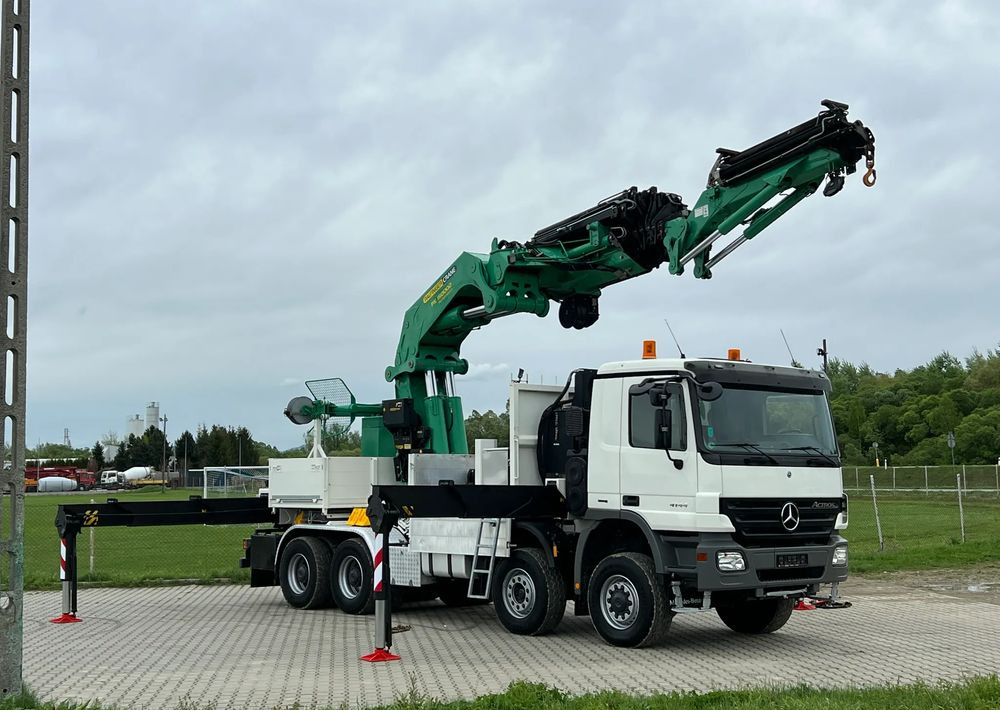 Kamion s kranom Mercedes-Benz * Mercedes 8x6  Actros 4144 * HDS Palfinger 150002 + FLY JIB PJ 170 * Dźwig * 40 TON * Wyciągarka * 35 Metrów * Kosz *: slika Kamion s kranom Mercedes-Benz * Mercedes 8x6  Actros 4144 * HDS Palfinger 150002 + FLY JIB PJ 170 * Dźwig * 40 TON * Wyciągarka * 35 Metrów * Kosz *