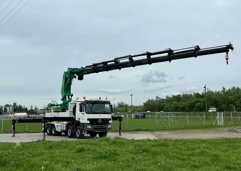 Kamion s kranom Mercedes-Benz * Mercedes 8x6  Actros 4144 * HDS Palfinger 150002 + FLY JIB PJ 170 * Dźwig * 40 TON * Wyciągarka * 35 Metrów * Kosz *: slika Kamion s kranom Mercedes-Benz * Mercedes 8x6  Actros 4144 * HDS Palfinger 150002 + FLY JIB PJ 170 * Dźwig * 40 TON * Wyciągarka * 35 Metrów * Kosz *