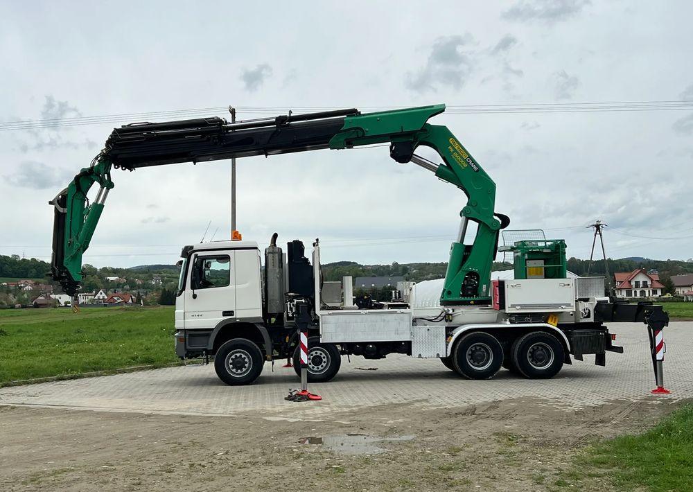 Kamion s kranom Mercedes-Benz * Mercedes 8x6  Actros 4144 * HDS Palfinger 150002 + FLY JIB PJ 170 * Dźwig * 40 TON * Wyciągarka * 35 Metrów * Kosz *: slika Kamion s kranom Mercedes-Benz * Mercedes 8x6  Actros 4144 * HDS Palfinger 150002 + FLY JIB PJ 170 * Dźwig * 40 TON * Wyciągarka * 35 Metrów * Kosz *