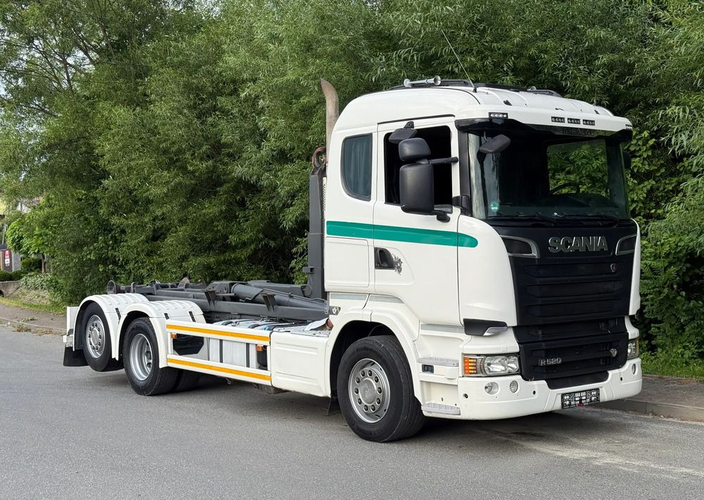 Kamion s kukastom dizalicom Scania * Hakowiec * Scania R520 V8 * Sprowadzona * Multilift * Bardzo Dobry Stan: slika Kamion s kukastom dizalicom Scania * Hakowiec * Scania R520 V8 * Sprowadzona * Multilift * Bardzo Dobry Stan