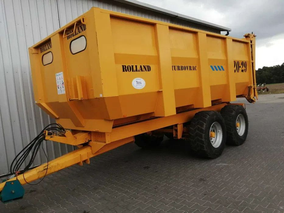 Przyczepa skorupowa 16 ton ROLLAND 20-29 TURBOVRAC - Prikolica za poljoprivredna gospodarstva: slika Przyczepa skorupowa 16 ton ROLLAND 20-29 TURBOVRAC - Prikolica za poljoprivredna gospodarstva Przyczepa skorupowa 16 ton ROLLAND 20-29 TURBOVRAC - Prikolica za poljoprivredna gospodarstva: slika Przyczepa skorupowa 16 ton ROLLAND 20-29 TURBOVRAC - Prikolica za poljoprivredna gospodarstva