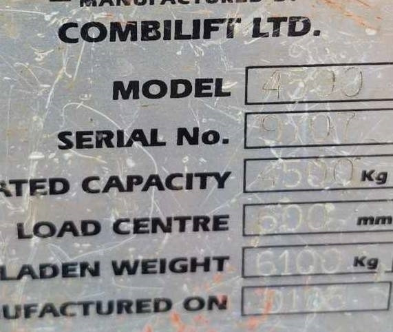 Combilift C 4500 - Bočni utovarivač: slika Combilift C 4500 - Bočni utovarivač Combilift C 4500 - Bočni utovarivač: slika Combilift C 4500 - Bočni utovarivač