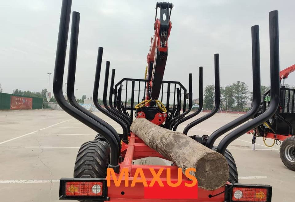Novi Traktorska šumska prikolica NEW MAXUS 12T Forest Trailer 2T Crane Warranty | НОВА Лісова причепа 12Т з Краном 2Т MAXUS Гарантія: slika Novi Traktorska šumska prikolica NEW MAXUS 12T Forest Trailer 2T Crane Warranty | НОВА Лісова причепа 12Т з Краном 2Т MAXUS Гарантія