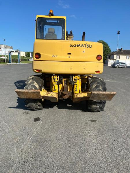 Komatsu PW95 - Bager na kotačima: slika Komatsu PW95 - Bager na kotačima Komatsu PW95 - Bager na kotačima: slika Komatsu PW95 - Bager na kotačima