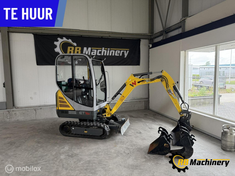 WackerNeuson ET16 te huur - Bager: slika WackerNeuson ET16 te huur - Bager WackerNeuson ET16 te huur - Bager: slika WackerNeuson ET16 te huur - Bager