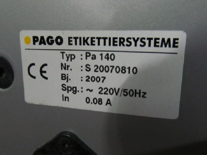 AUTO.ETIKETTENSPENDER PAGO 140 - Tiskarski stroj: slika AUTO.ETIKETTENSPENDER PAGO 140 - Tiskarski stroj AUTO.ETIKETTENSPENDER PAGO 140 - Tiskarski stroj: slika AUTO.ETIKETTENSPENDER PAGO 140 - Tiskarski stroj