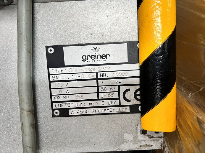 GREINER STAPELUNG - Stroj za pakiranje: slika GREINER STAPELUNG - Stroj za pakiranje GREINER STAPELUNG - Stroj za pakiranje: slika GREINER STAPELUNG - Stroj za pakiranje
