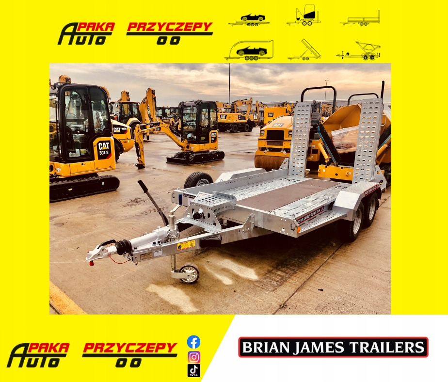 PRZYCZEPA BRIAN JAMES TRAILERS LAWETA KOPARKI MINIKOPARKI 3500KG 320x170 / BRIAN JAMES TRAILERS Excavator/Miniexcavator Flatbed Trailer 3500KG 320x170 - Prikolica za radne strojeve: slika PRZYCZEPA BRIAN JAMES TRAILERS LAWETA KOPARKI MINIKOPARKI 3500KG 320x170 / BRIAN JAMES TRAILERS Excavator/Miniexcavator Flatbed Trailer 3500KG 320x170 - Prikolica za radne strojeve PRZYCZEPA BRIAN JAMES TRAILERS LAWETA KOPARKI MINIKOPARKI 3500KG 320x170 / BRIAN JAMES TRAILERS Excavator/Miniexcavator Flatbed Trailer 3500KG 320x170 - Prikolica za radne strojeve: slika PRZYCZEPA BRIAN JAMES TRAILERS LAWETA KOPARKI MINIKOPARKI 3500KG 320x170 / BRIAN JAMES TRAILERS Excavator/Miniexcavator Flatbed Trailer 3500KG 320x170 - Prikolica za radne strojeve