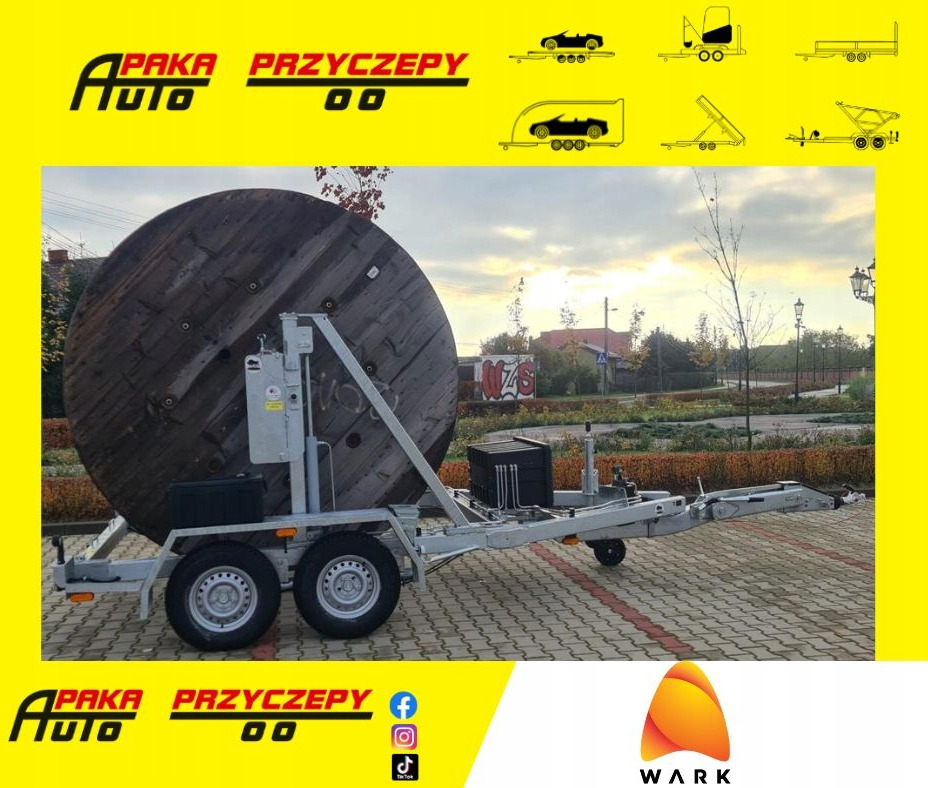 PRZYCZEPA SŁUPOWA KABLOWA PRZEWÓZ KABLI 3500 KG / POLE CABLE TRAILER FOR CABLE TRANSPORT 3500 KG - Prikolica za kablove: slika PRZYCZEPA SŁUPOWA KABLOWA PRZEWÓZ KABLI 3500 KG / POLE CABLE TRAILER FOR CABLE TRANSPORT 3500 KG - Prikolica za kablove PRZYCZEPA SŁUPOWA KABLOWA PRZEWÓZ KABLI 3500 KG / POLE CABLE TRAILER FOR CABLE TRANSPORT 3500 KG - Prikolica za kablove: slika PRZYCZEPA SŁUPOWA KABLOWA PRZEWÓZ KABLI 3500 KG / POLE CABLE TRAILER FOR CABLE TRANSPORT 3500 KG - Prikolica za kablove