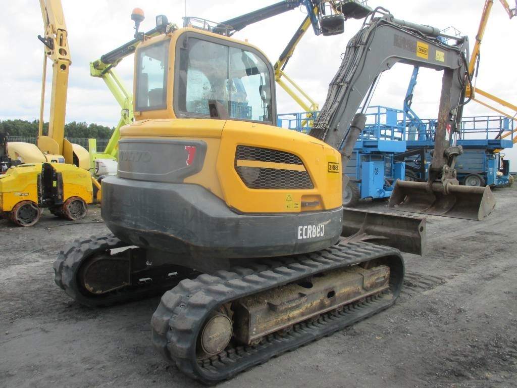 Volvo ECR 88 D - Mini bager: slika Volvo ECR 88 D - Mini bager Volvo ECR 88 D - Mini bager: slika Volvo ECR 88 D - Mini bager