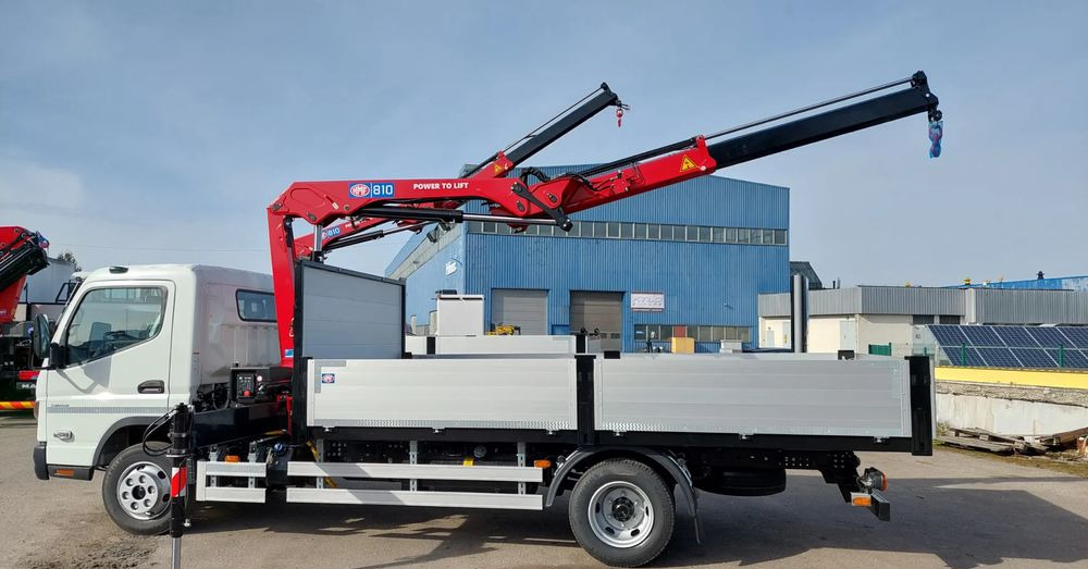 Mitsubishi FUSO 7C18 CANTER; Żuraw HDS; HMF 810-K1 - Kamion s otvorenim sandukom, Kamion s kranom: slika Mitsubishi FUSO 7C18 CANTER; Żuraw HDS; HMF 810-K1 - Kamion s otvorenim sandukom, Kamion s kranom Mitsubishi FUSO 7C18 CANTER; Żuraw HDS; HMF 810-K1 - Kamion s otvorenim sandukom, Kamion s kranom: slika Mitsubishi FUSO 7C18 CANTER; Żuraw HDS; HMF 810-K1 - Kamion s otvorenim sandukom, Kamion s kranom
