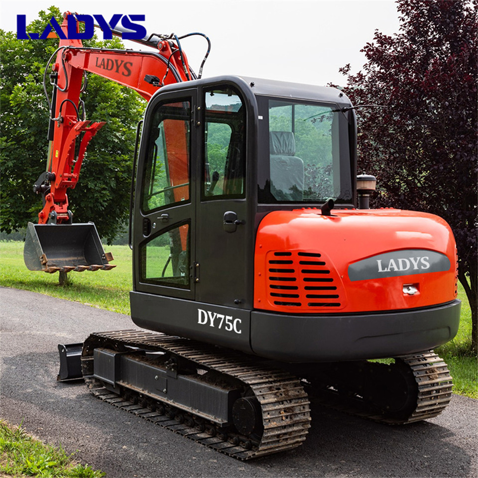 LADYS DY75C Small Crawler Excavator Euro 5/EPA Yanmar Engine Mini Small Excavator For Sale - Bager: slika LADYS DY75C Small Crawler Excavator Euro 5/EPA Yanmar Engine Mini Small Excavator For Sale - Bager LADYS DY75C Small Crawler Excavator Euro 5/EPA Yanmar Engine Mini Small Excavator For Sale - Bager: slika LADYS DY75C Small Crawler Excavator Euro 5/EPA Yanmar Engine Mini Small Excavator For Sale - Bager