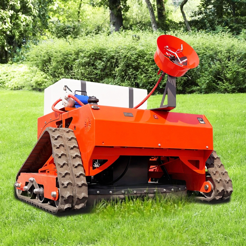 LEZUM LD1000 Multi-function remote control lawn mower Track crawler gasoline gas All-terrain Agricultural Sprayers Pesticide spraying lawn mower for sale - Vrtna kosilica: slika LEZUM LD1000 Multi-function remote control lawn mower Track crawler gasoline gas All-terrain Agricultural Sprayers Pesticide spraying lawn mower for sale - Vrtna kosilica LEZUM LD1000 Multi-function remote control lawn mower Track crawler gasoline gas All-terrain Agricultural Sprayers Pesticide spraying lawn mower for sale - Vrtna kosilica: slika LEZUM LD1000 Multi-function remote control lawn mower Track crawler gasoline gas All-terrain Agricultural Sprayers Pesticide spraying lawn mower for sale - Vrtna kosilica