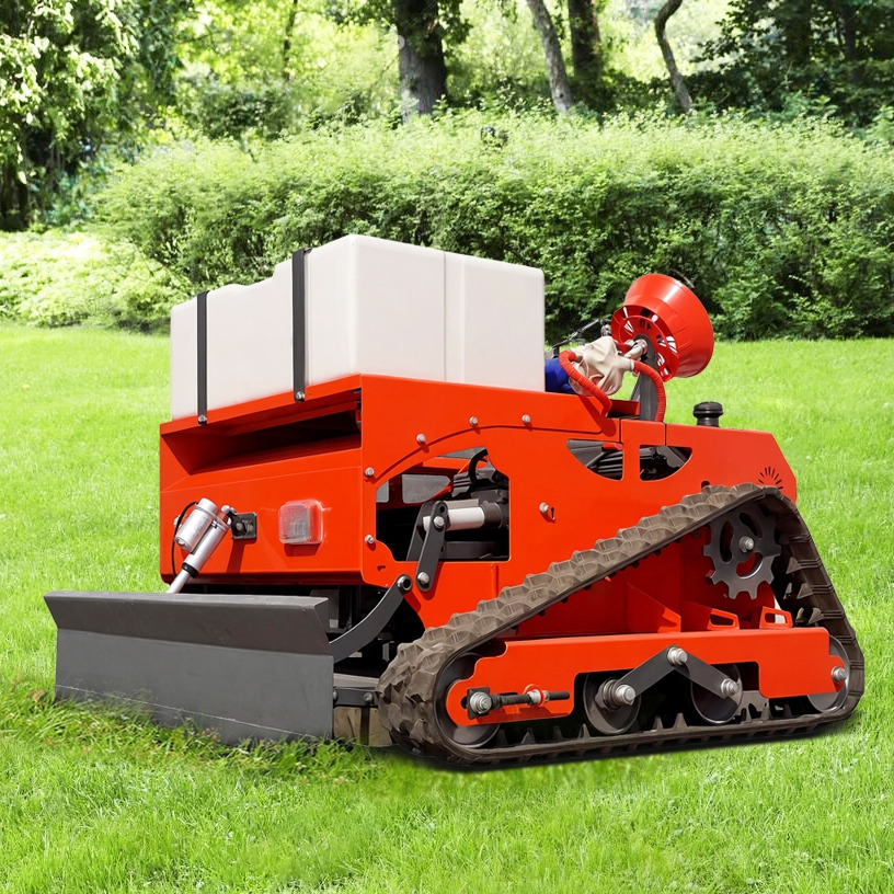 LEZUM LD1000 Multi-function remote control lawn mower Track crawler gasoline gas All-terrain Agricultural Sprayers Pesticide spraying lawn mower for sale - Vrtna kosilica: slika LEZUM LD1000 Multi-function remote control lawn mower Track crawler gasoline gas All-terrain Agricultural Sprayers Pesticide spraying lawn mower for sale - Vrtna kosilica LEZUM LD1000 Multi-function remote control lawn mower Track crawler gasoline gas All-terrain Agricultural Sprayers Pesticide spraying lawn mower for sale - Vrtna kosilica: slika LEZUM LD1000 Multi-function remote control lawn mower Track crawler gasoline gas All-terrain Agricultural Sprayers Pesticide spraying lawn mower for sale - Vrtna kosilica
