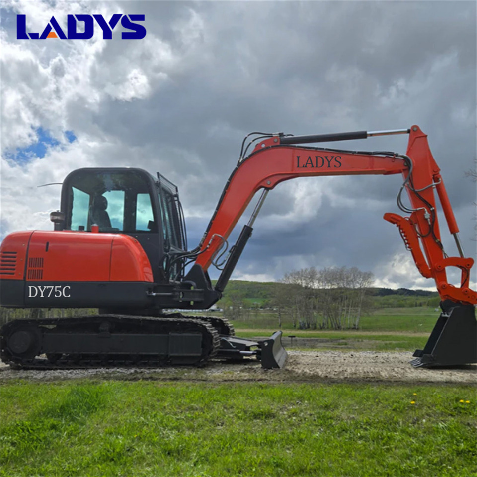 LADYS DY75C Small Excavator Euro 5/Epa Yanmar Engine Small Excavator Crawler Excavator For Sale - Bager gusjeničar: slika LADYS DY75C Small Excavator Euro 5/Epa Yanmar Engine Small Excavator Crawler Excavator For Sale - Bager gusjeničar LADYS DY75C Small Excavator Euro 5/Epa Yanmar Engine Small Excavator Crawler Excavator For Sale - Bager gusjeničar: slika LADYS DY75C Small Excavator Euro 5/Epa Yanmar Engine Small Excavator Crawler Excavator For Sale - Bager gusjeničar