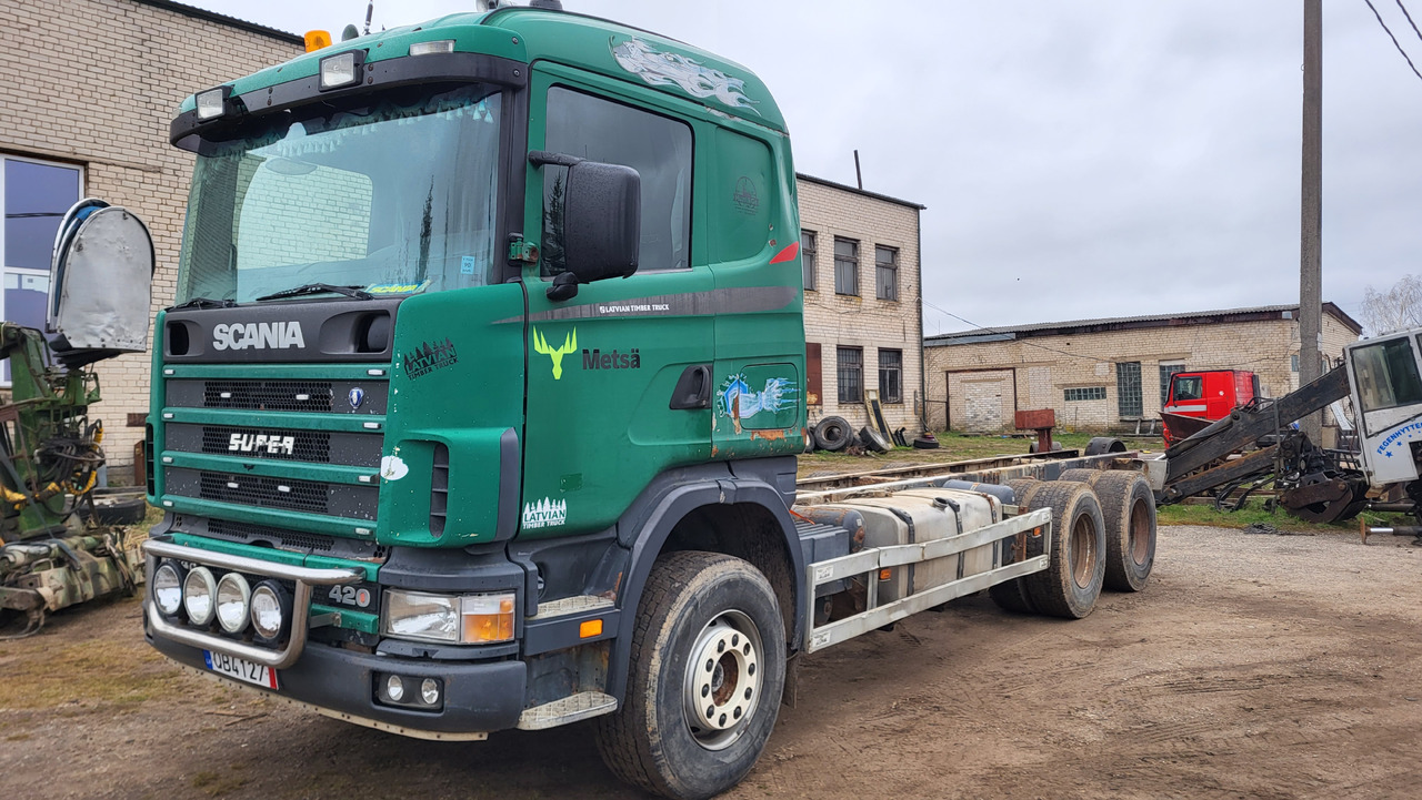 SCANIA R124 420 6X4 - Kamion-šasija: slika SCANIA R124 420 6X4 - Kamion-šasija SCANIA R124 420 6X4 - Kamion-šasija: slika SCANIA R124 420 6X4 - Kamion-šasija