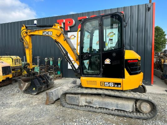 JCB JCB 56Z-2 CLIM à 32500 € HT - Mini bager: slika JCB JCB 56Z-2 CLIM à 32500 € HT - Mini bager JCB JCB 56Z-2 CLIM à 32500 € HT - Mini bager: slika JCB JCB 56Z-2 CLIM à 32500 € HT - Mini bager