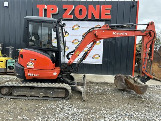 Kubota U35-3A3 Cabine - Mini bager: slika Kubota U35-3A3 Cabine - Mini bager Kubota U35-3A3 Cabine - Mini bager: slika Kubota U35-3A3 Cabine - Mini bager