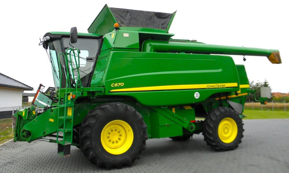 John Deere C 670 2008 Rok, heder 7,6m, 1900 mtg, Nie Malowany, Stan Idealny - Kombajn za žetvu: slika John Deere C 670 2008 Rok, heder 7,6m, 1900 mtg, Nie Malowany, Stan Idealny - Kombajn za žetvu John Deere C 670 2008 Rok, heder 7,6m, 1900 mtg, Nie Malowany, Stan Idealny - Kombajn za žetvu: slika John Deere C 670 2008 Rok, heder 7,6m, 1900 mtg, Nie Malowany, Stan Idealny - Kombajn za žetvu