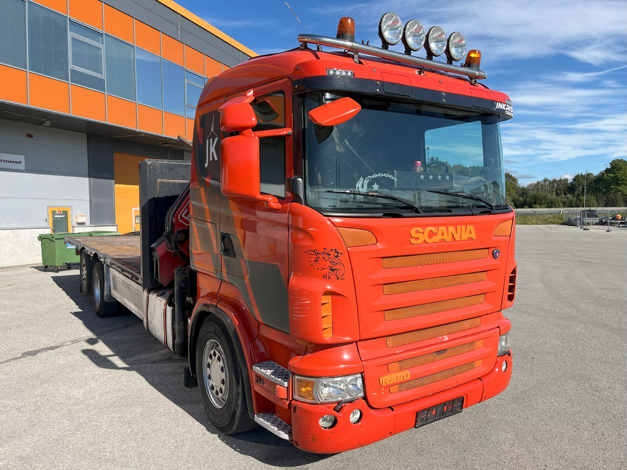 SCANIA R420 6x2 + CRANE FASSI 23TM PLATFORM 7720 - Kamion s kranom: slika SCANIA R420 6x2 + CRANE FASSI 23TM PLATFORM 7720 - Kamion s kranom SCANIA R420 6x2 + CRANE FASSI 23TM PLATFORM 7720 - Kamion s kranom: slika SCANIA R420 6x2 + CRANE FASSI 23TM PLATFORM 7720 - Kamion s kranom