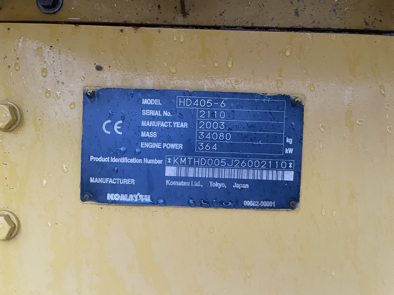 KOMATSU Hd405-6 - Kruti istovarivač/ Kamion za prijevoz kamenja: slika KOMATSU Hd405-6 - Kruti istovarivač/ Kamion za prijevoz kamenja KOMATSU Hd405-6 - Kruti istovarivač/ Kamion za prijevoz kamenja: slika KOMATSU Hd405-6 - Kruti istovarivač/ Kamion za prijevoz kamenja