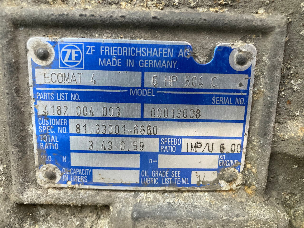 ZF Getriebe ZF 6HP 504 C 6HP504C 4182004003 MAN 81.33001-6660 81330016660 - Prijenos za Autobus: slika ZF Getriebe ZF 6HP 504 C 6HP504C 4182004003 MAN 81.33001-6660 81330016660 - Prijenos za Autobus ZF Getriebe ZF 6HP 504 C 6HP504C 4182004003 MAN 81.33001-6660 81330016660 - Prijenos za Autobus: slika ZF Getriebe ZF 6HP 504 C 6HP504C 4182004003 MAN 81.33001-6660 81330016660 - Prijenos za Autobus