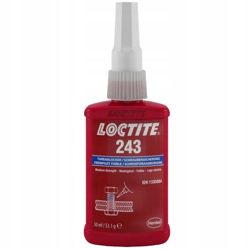 Loctite KLEJ DO GWINTÓW LOCTITE 243 50ML 0068197 - Univerzalni dio: slika Loctite KLEJ DO GWINTÓW LOCTITE 243 50ML 0068197 - Univerzalni dio Loctite KLEJ DO GWINTÓW LOCTITE 243 50ML 0068197 - Univerzalni dio: slika Loctite KLEJ DO GWINTÓW LOCTITE 243 50ML 0068197 - Univerzalni dio