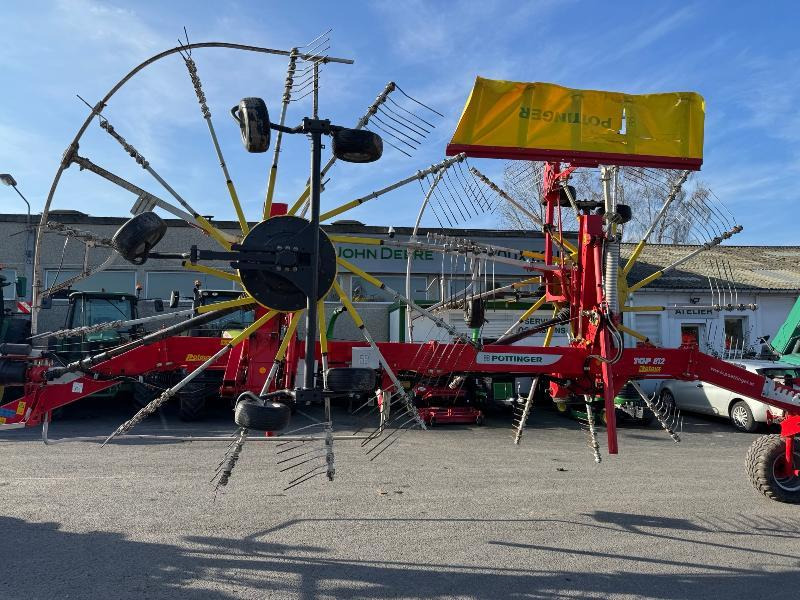 POTTINGER TOP 812 - Prevrtač sijena/ Grabulje: slika POTTINGER TOP 812 - Prevrtač sijena/ Grabulje POTTINGER TOP 812 - Prevrtač sijena/ Grabulje: slika POTTINGER TOP 812 - Prevrtač sijena/ Grabulje