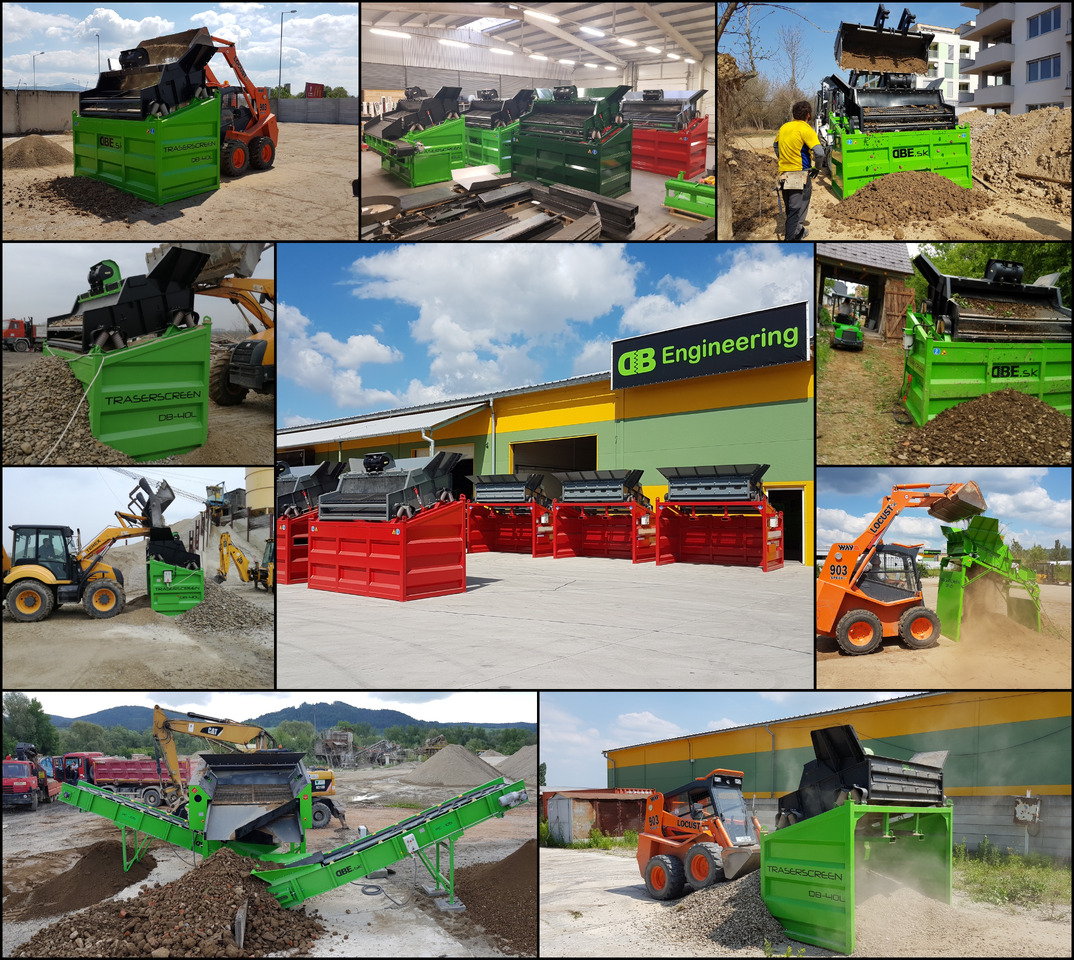 Novi Žlica za razvrstavanje DB Engineering BucketScreen BS-16/4: slika Novi Žlica za razvrstavanje DB Engineering BucketScreen BS-16/4