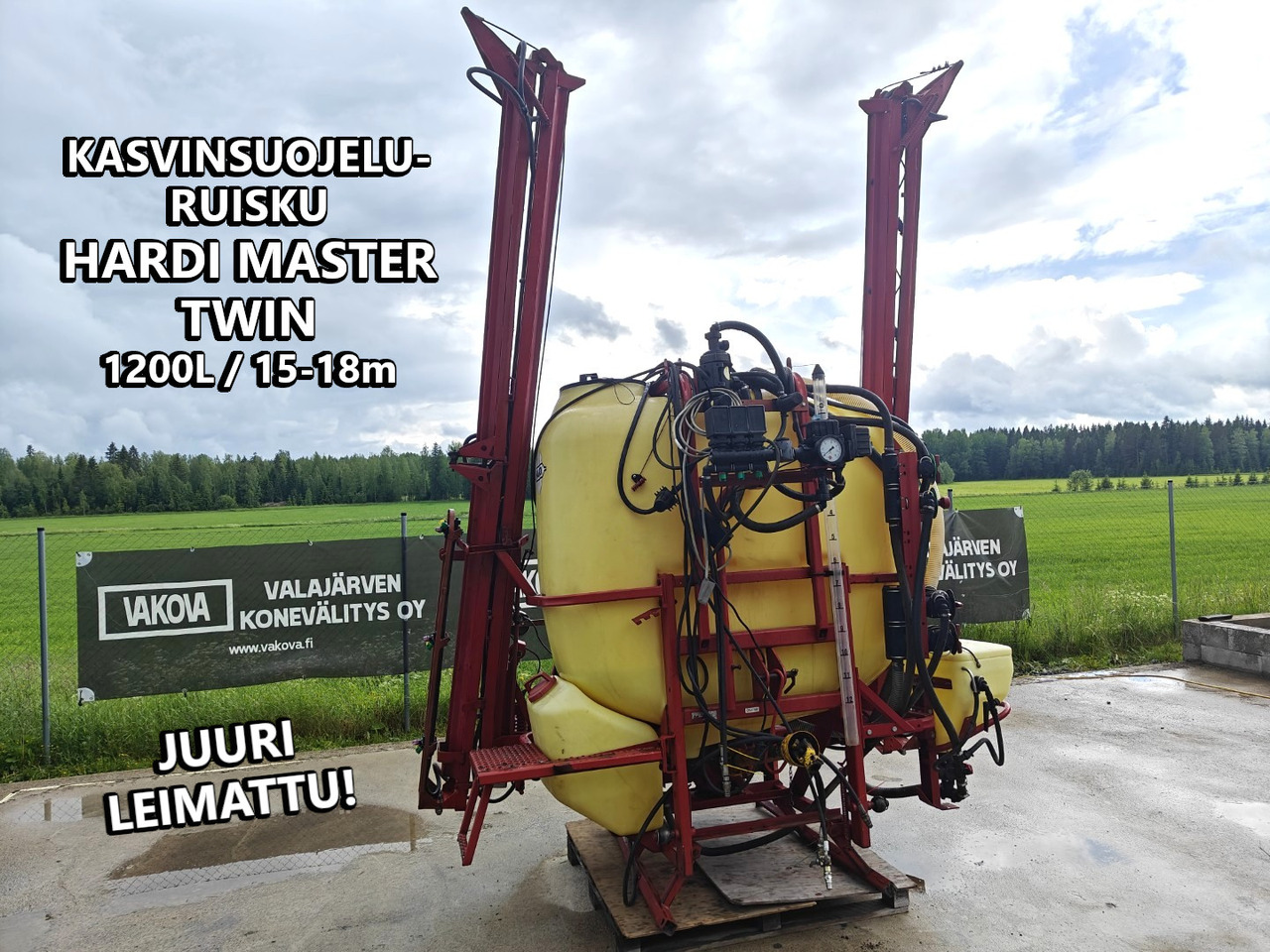 HARDI Hardi Master 1200L - 15-18m - Katsastettu - Kasvinsuojeluruisku - Prskalica: slika HARDI Hardi Master 1200L - 15-18m - Katsastettu - Kasvinsuojeluruisku - Prskalica HARDI Hardi Master 1200L - 15-18m - Katsastettu - Kasvinsuojeluruisku - Prskalica: slika HARDI Hardi Master 1200L - 15-18m - Katsastettu - Kasvinsuojeluruisku - Prskalica