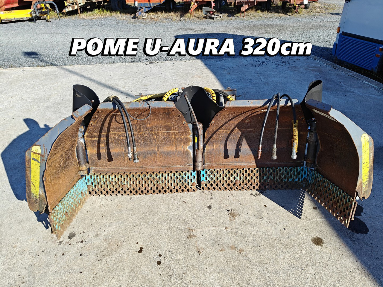 Pome U-aura 320cm - Ralica za snijeg za Namjenska/ Posebna vozila: slika Pome U-aura 320cm - Ralica za snijeg za Namjenska/ Posebna vozila Pome U-aura 320cm - Ralica za snijeg za Namjenska/ Posebna vozila: slika Pome U-aura 320cm - Ralica za snijeg za Namjenska/ Posebna vozila