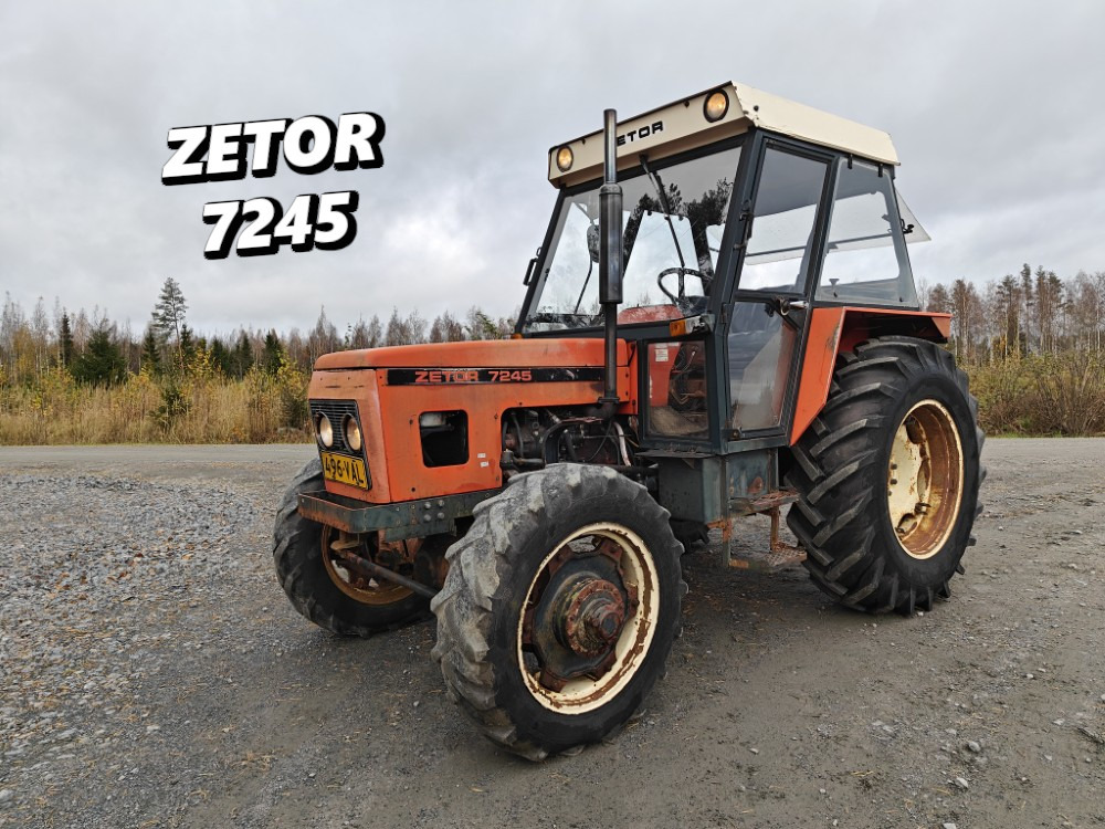 ZETOR 7245 - 4WD - Traktor: slika ZETOR 7245 - 4WD - Traktor ZETOR 7245 - 4WD - Traktor: slika ZETOR 7245 - 4WD - Traktor