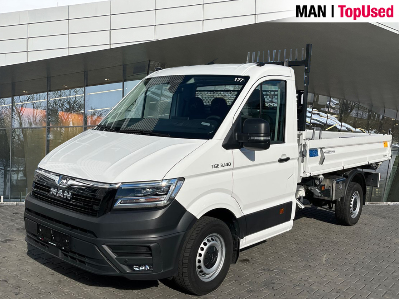 MAN TGE 3.140 4X2F SB kipper 3S Meiller Klima AHK ZV - Furgon: slika MAN TGE 3.140 4X2F SB kipper 3S Meiller Klima AHK ZV - Furgon MAN TGE 3.140 4X2F SB kipper 3S Meiller Klima AHK ZV - Furgon: slika MAN TGE 3.140 4X2F SB kipper 3S Meiller Klima AHK ZV - Furgon