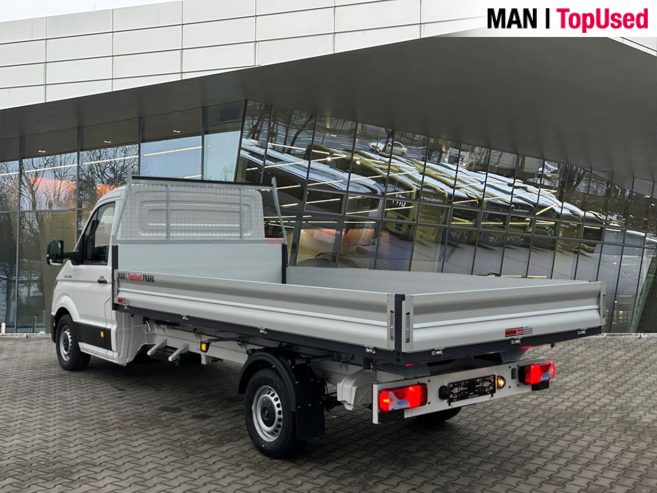 Novi Furgon MAN TGE 3.180 4X2F SB sklápěčka Autotech: slika Novi Furgon MAN TGE 3.180 4X2F SB sklápěčka Autotech