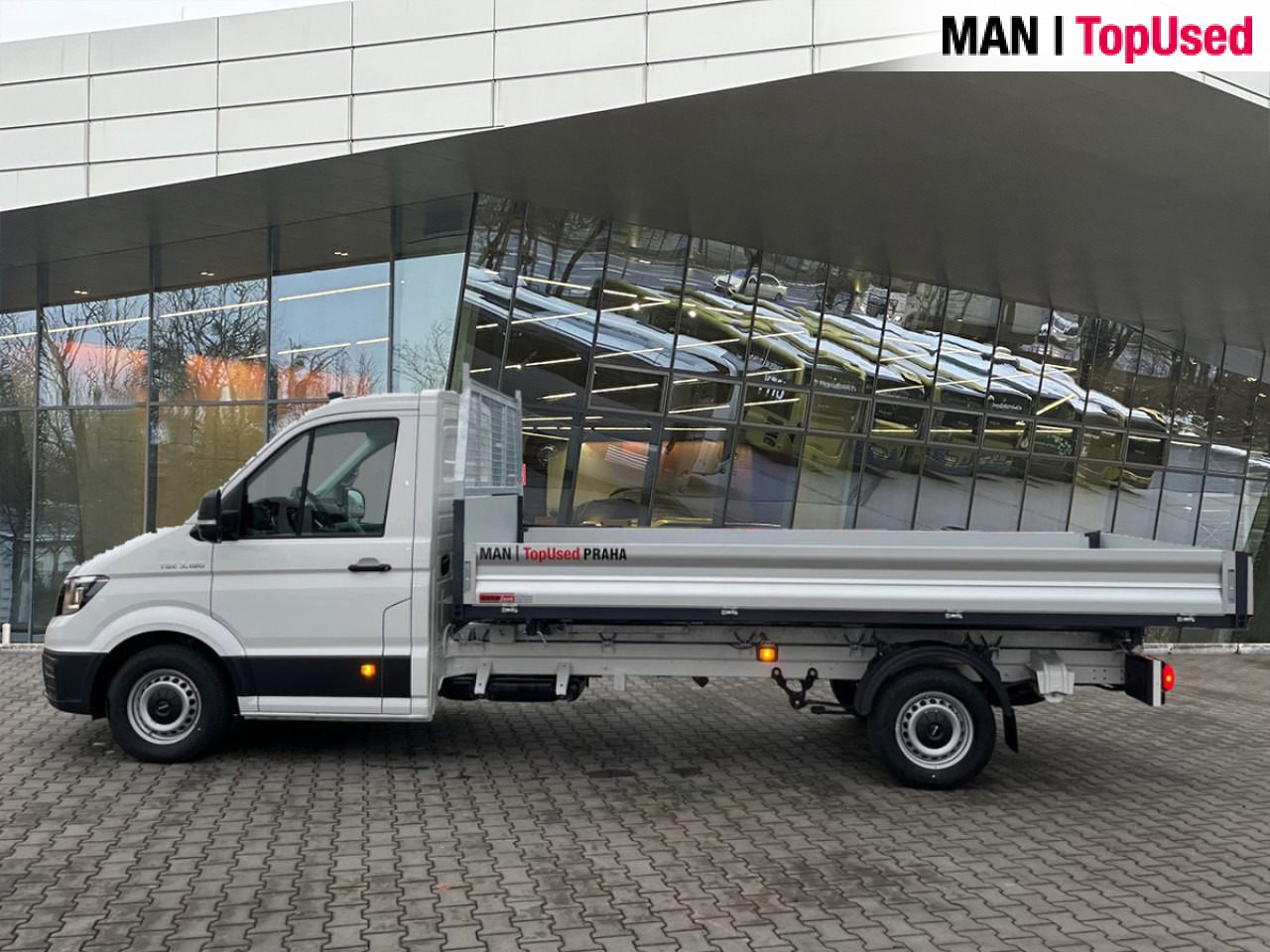 Novi Furgon MAN TGE 3.180 4X2F SB sklápěčka Autotech: slika Novi Furgon MAN TGE 3.180 4X2F SB sklápěčka Autotech