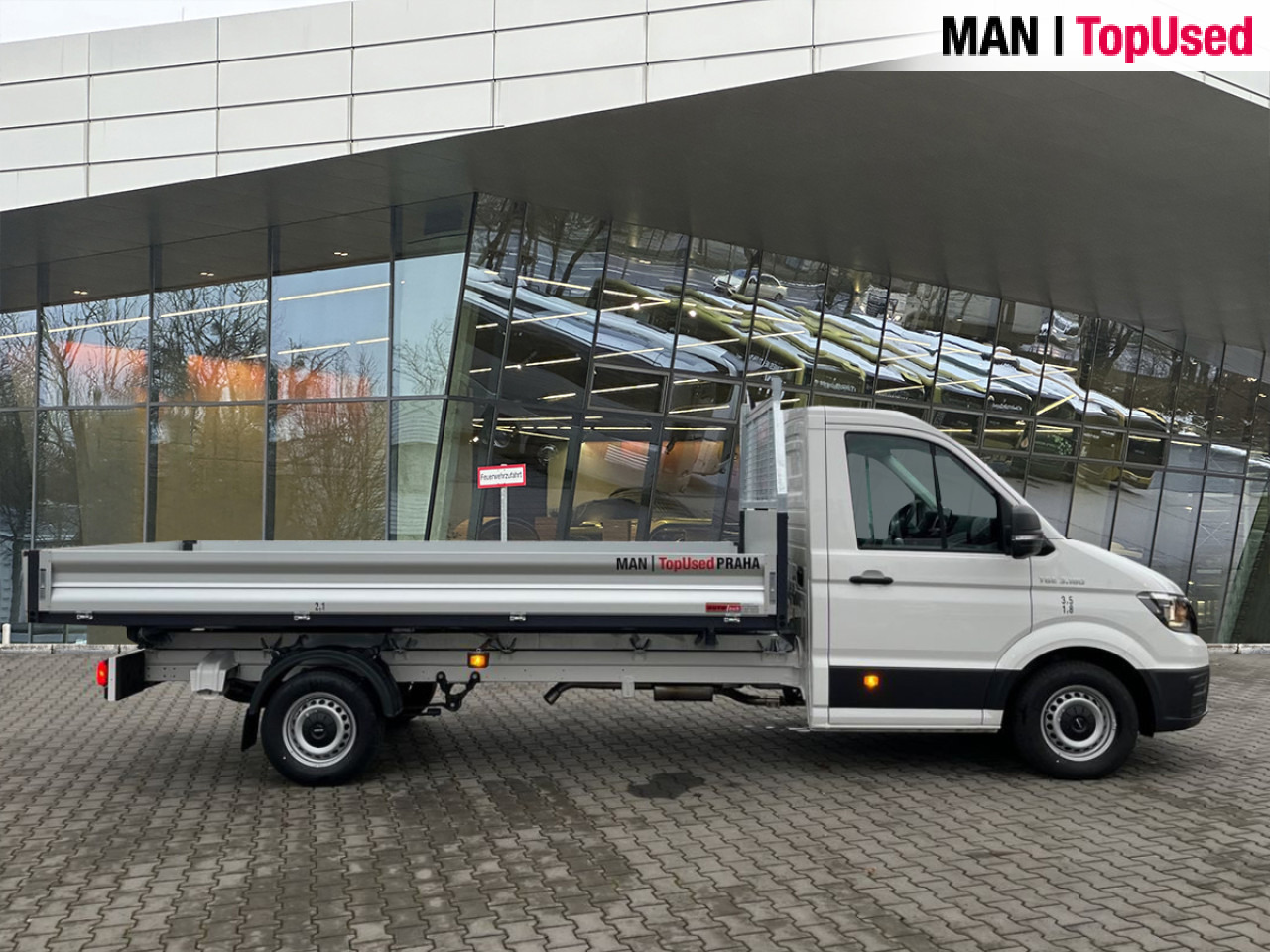 Novi Furgon MAN TGE 3.180 4X2F SB sklápěčka Autotech: slika Novi Furgon MAN TGE 3.180 4X2F SB sklápěčka Autotech