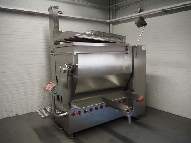Laska Z-Arm vacuum mixer ME1000ZNVU - Oprema za prehrambenu industriju: slika Laska Z-Arm vacuum mixer ME1000ZNVU - Oprema za prehrambenu industriju Laska Z-Arm vacuum mixer ME1000ZNVU - Oprema za prehrambenu industriju: slika Laska Z-Arm vacuum mixer ME1000ZNVU - Oprema za prehrambenu industriju